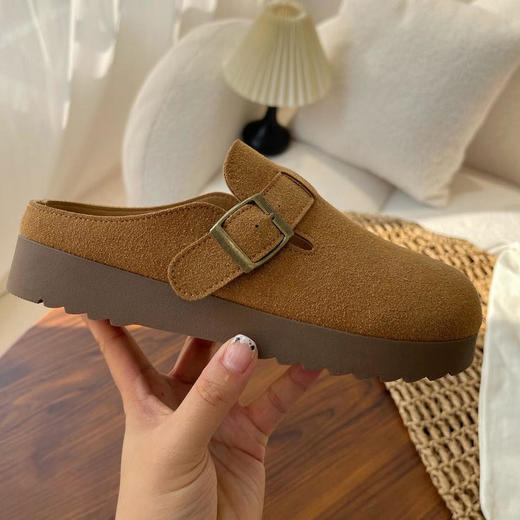 凯撒KAISER复古勃肯鞋 | 半拖/全包可选 懒人一脚蹬 上脚舒适 时尚百搭 商品图6