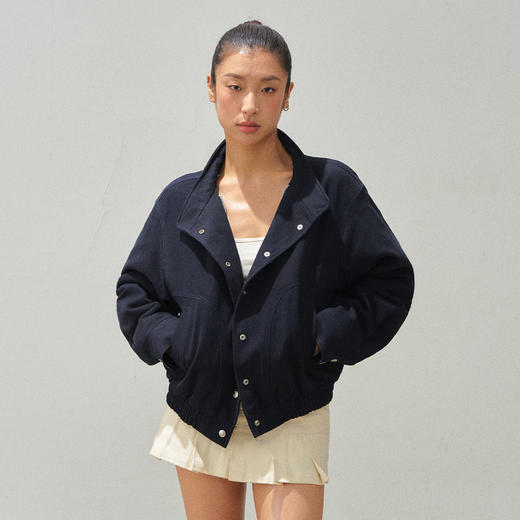 Ariseism美式复古设计感宽松棉衣外套女秋冬新款上衣 商品图1