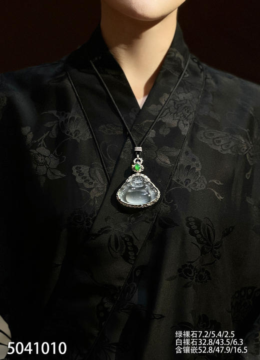 玻璃种佛公吊坠【5041010】具体价格微信咨询 商品图4