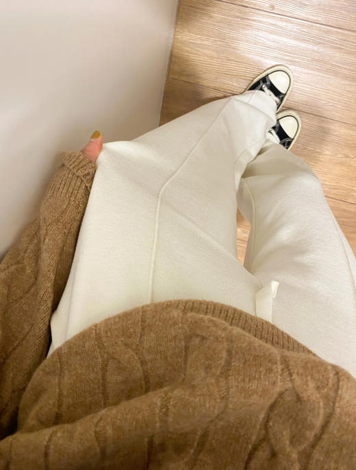 老米优品🎈 3-5天发货！显瘦神裤！《羊毛蚕丝休闲窄版阔腿裤》 羊毛+蚕丝， 保暖舒适显瘦垂感好 ~~深秋冬季告别臃肿！！ 商品图2