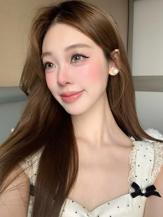 <大直径>PUFF GIRL-牛乳奶泡 奶灰-14.5mm【半年抛两片装 0-800度 含525/575】 商品图2