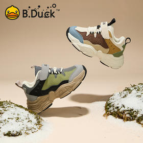 B.Duck小黄鸭童鞋冬季儿童运动鞋26-30 B5586883
