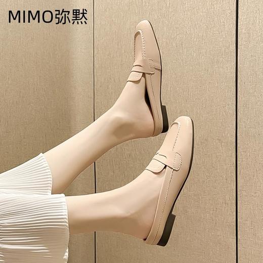 MIMO弥黙懒人一脚蹬法式半托鞋 | 轻盈柔软 舒适透气 复古时尚 两个款式可选 商品图6
