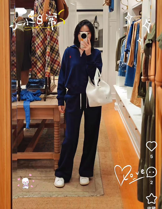 【开放日忙 秒杀价已调 直接拍】返场 原单 拉夫 小马刺绣 阔腿裤 商品图14