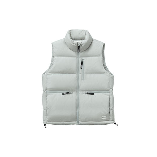 吃茶去chichaqu25秋冬新款重磅羽绒马甲户外保暖简约男女防风 商品图4