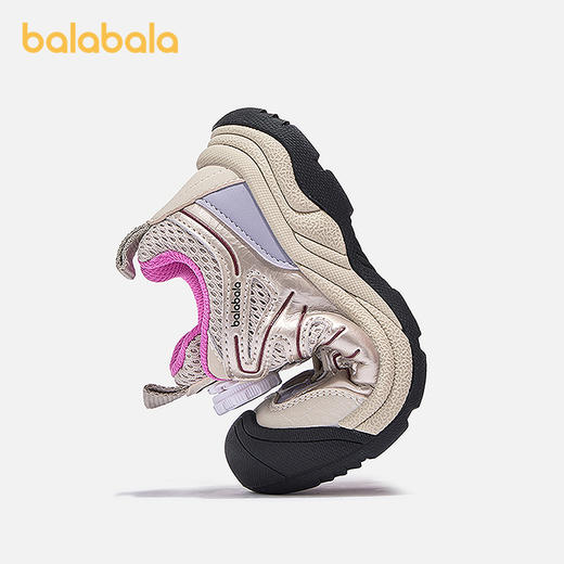 巴拉巴拉儿童运动鞋透气舒适户外鞋男女童2025新款春秋鞋子旋转扣 商品图2