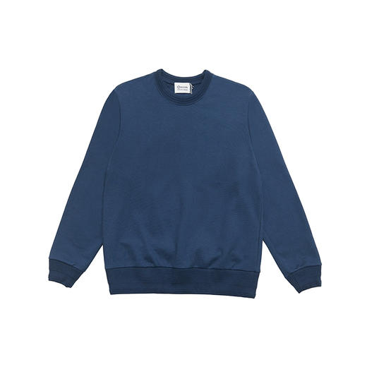 KUON Sashiko Sweatshirt 日本职人手缝刺子蓝染圆领卫衣 商品图1