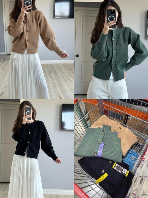 到手价218元 Banana Republic女士针织纽扣开衫 美国代购，无中文标签，介意慎拍 商品图6