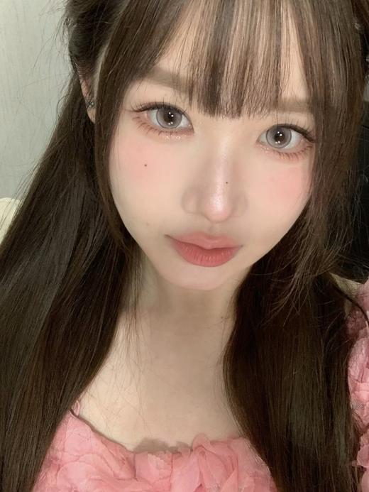 <大直径>PUFF GIRL-桃你喜欢 粉-14.5mm【半年抛两片装 0-800度 含525/575】 商品图1