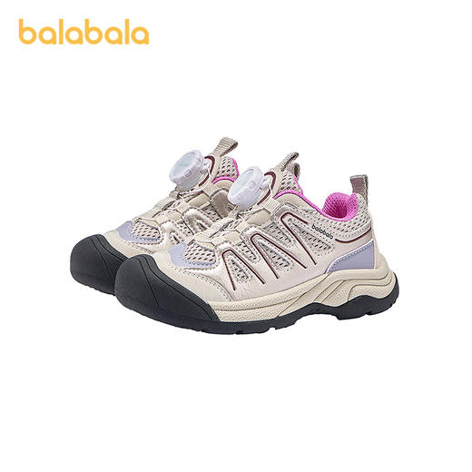 巴拉巴拉儿童运动鞋透气舒适户外鞋男女童2025新款春秋鞋子旋转扣 商品图4