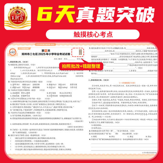 2026小升初考前突破密卷语数英各地通用真题试卷综合能力验收 商品图3