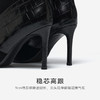 星期六气质压纹拼接尖头时装靴SSD4116579 商品缩略图8