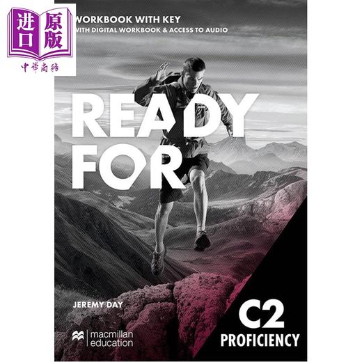 【中商原版】剑桥CPE考试备考练习册含答案配电子书和在线音频Ready for C2 Proficiency Workbook Digital Workbook with Key 商品图0