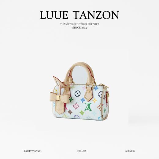 驴家 白三彩 村上隆再版系列  Nano Speedy 手袋手拿枕头斜跨包（JPH） 商品图0