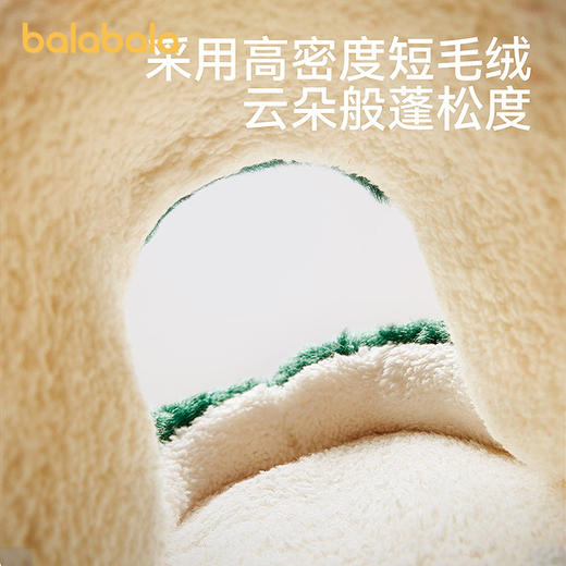 巴拉巴拉童鞋儿童棉拖鞋女童加绒保暖家居鞋冬2025新款蝴蝶结甜美 商品图2