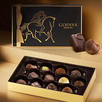歌帝梵（GODIVA）松露形高端经典巧克力礼盒12颗145g休闲零食 生日礼物 伴手礼 /休闲食品 /巧克力 /混合巧克力 商品图6