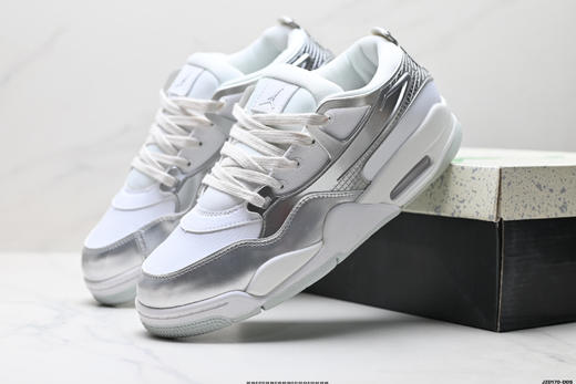 耐克乔丹Air Jordan 4 RM防滑简约低帮复古篮球鞋FQ7939-101男女鞋 商品图7