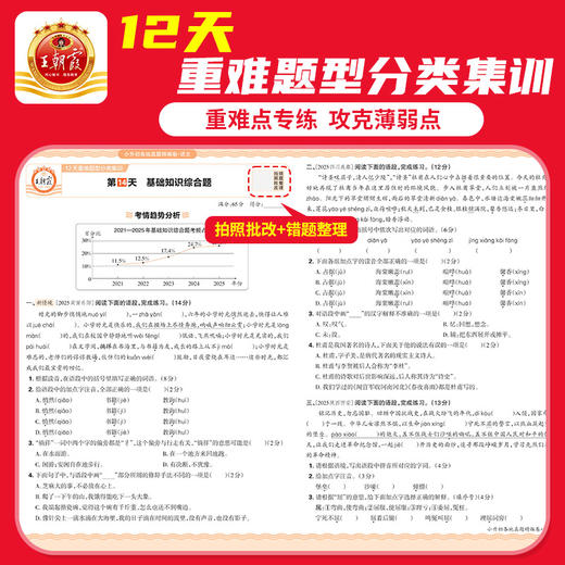 2026小升初各地真题精编卷真题分类集训语数英各地通用 商品图3