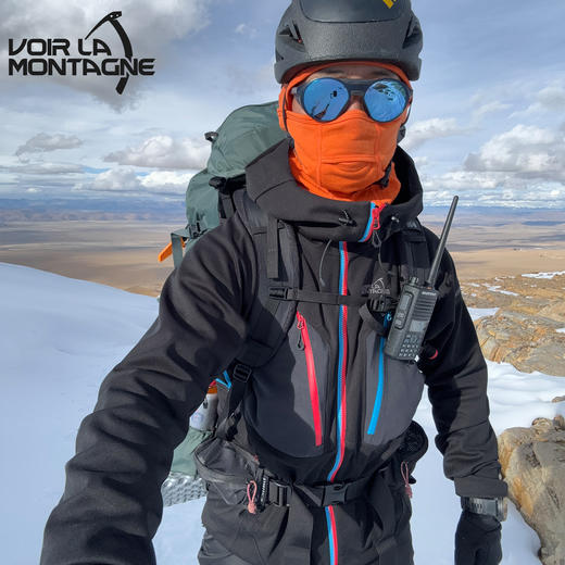 【终身保修】Voir La Montagne/见山秋冬新品男防风防泼水耐磨技术软壳冲锋衣 商品图0