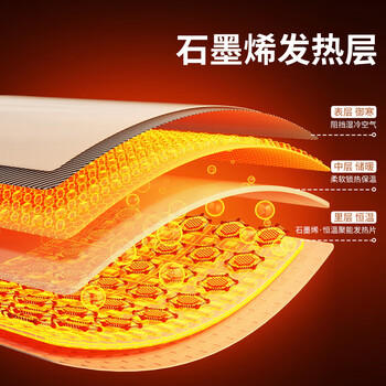 昕科 电加热坐垫办公室椅垫暖身毯电暖发热座椅垫暖脚神器七彩鱼 商品图3