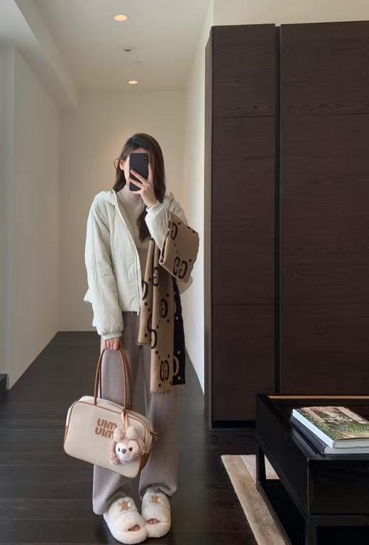 Lu*家同款W-R夹棉防风防水连帽外套 商品图3