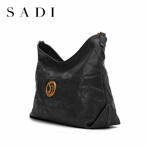 SADI萨迪 百搭时尚挂耳托特单肩包秋冬经典压纹轻奢休闲腋下包SDX20890 商品图1