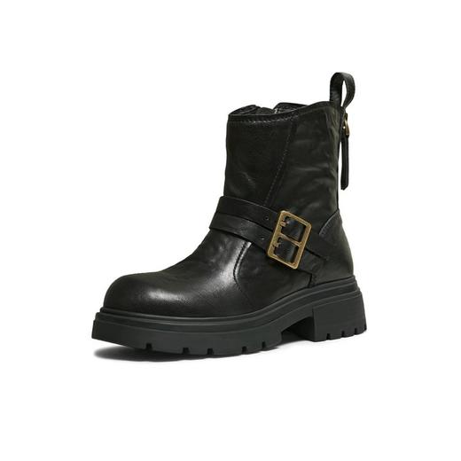 【云粉节】BF楼天美意巴恩风复古厚底西部靴女时装靴短靴皮靴2025冬新款BM041DZ5吊牌价1299活动价639 商品图2