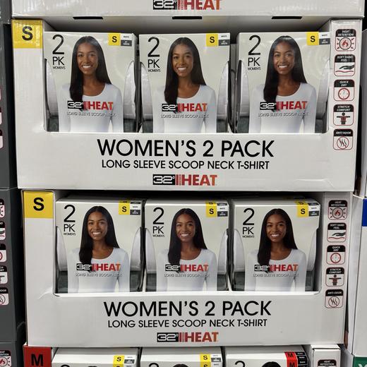 到手价178元/2件 32°女式保温发热的内衣 美国代购，无中文标签，介意慎拍 商品图4