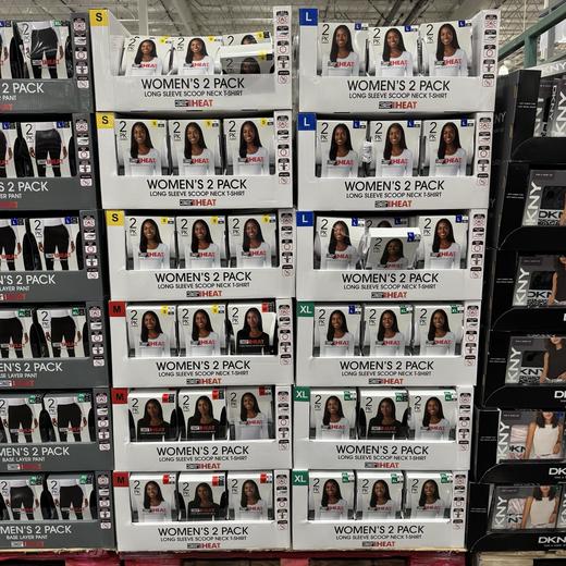 到手价178元/2件 32°女式保温发热的内衣 美国代购，无中文标签，介意慎拍 商品图7