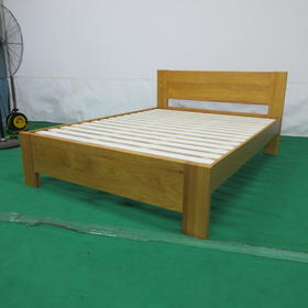 【OUTLET】双人床 N茉莉 浅棕色  ③