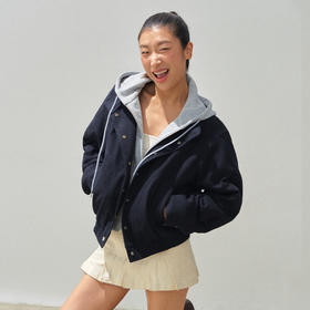 Ariseism美式复古设计感宽松棉衣外套女秋冬新款上衣