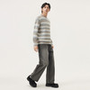 gxg.jeans男装冬季条纹圆领毛衫J24X204053 商品缩略图2