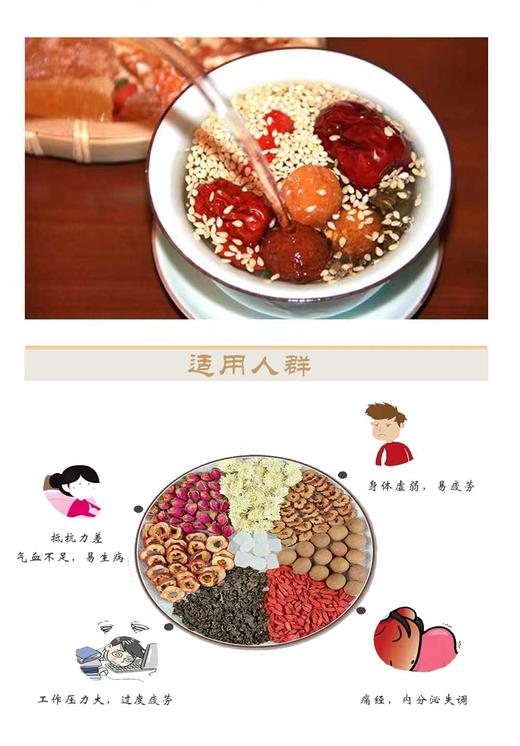 宁垦农庄·八宝茶礼盒150g*10袋 宁夏原产  独立小包装 商品图2
