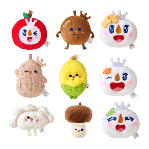 蜜雪冰城秋冬雪王小毛绒挂件 组合款 可多用 商品图6