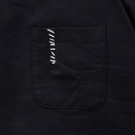 KUON Sashiko L/S Tee 日本手缝刺子长袖圆领T恤 商品图1