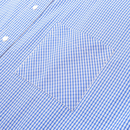 【棉混纺 清新格纹】罗蒙女士春秋长袖衬衫简约大众易打理舒适百搭商务女衬衣 商品图5