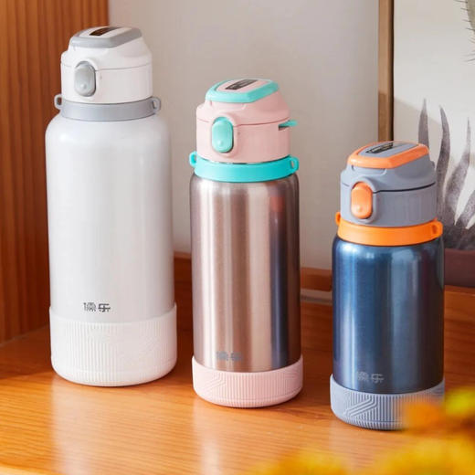 儒乐袋鼠保温杯|316不锈钢内胆更安全，随意摇晃不漏水，户外携带更放心！ 商品图1