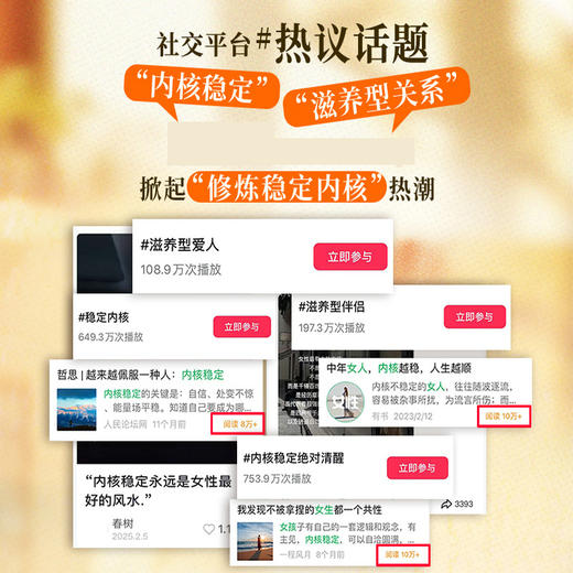 做内核稳定的女性，创造滋养型关系 心理导师许川写给女性的幸福指南女性成长内核稳定情绪稳定愿你学会爱自己做自己的心理医生 商品图1