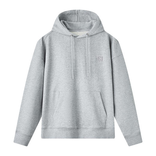 gxg.jeans男装冬季连帽灰色卫衣J24X314005 商品图4