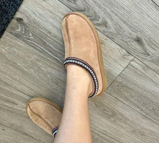 到手价338元 Kirkland羊皮羊毛一脚蹬拖鞋 100%羊毛 美国代购，无中文标签，介意慎拍 商品图3