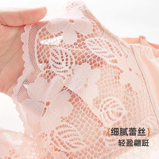 ALDOLA/雅黛俪蕾丝内衣女聚拢小胸显大调整型文胸性感胸罩2025新 商品图6