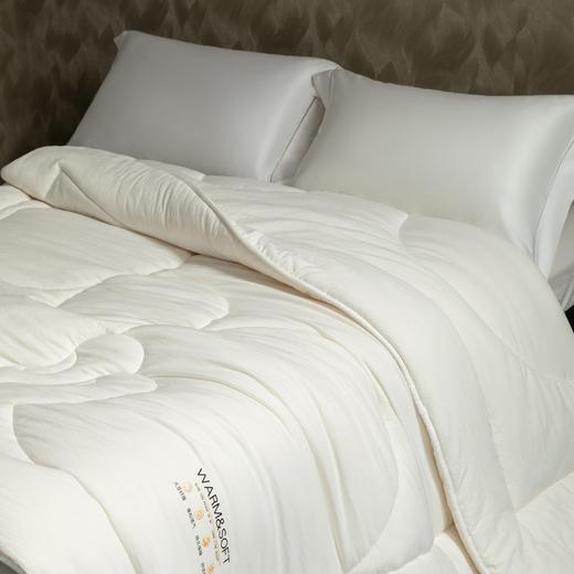 10楼堂皇     绵芙大豆纤维春秋被-白色200x230cm胎重1100g   吊牌价550元      活动价99元 商品图3