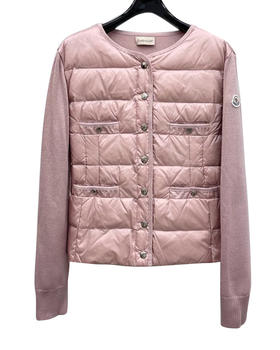 女款拼接针织羽绒服018