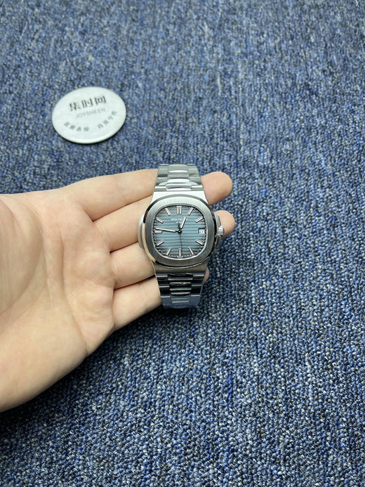 百达翡丽DDF鹦鹉螺5711系列 男士腕表 渐变蓝 330机 一眼难忘原版神韵难以辨别传世之作 丹东厂定制红宝石中轴一体机 商品图0