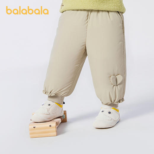 巴拉巴拉宝宝长裤女童羽绒裤2025新款冬装保暖束脚裤 商品图2