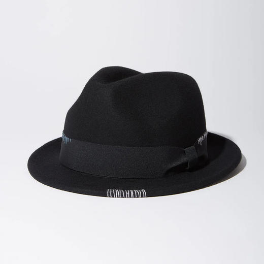 KUON Sashiko Fedora Hat 日本手缝刺子礼帽 商品图4