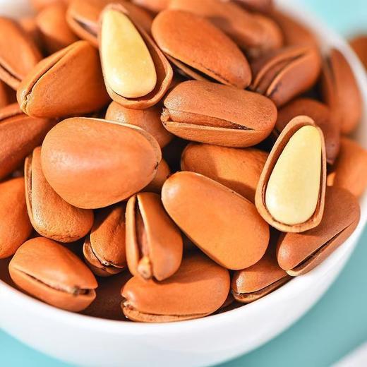 【自然原香❗️东北开口松子500g更值】一剥即开，壳薄仁肥，温润松仁，美味难挡！新货手剥大颗粒饱满原味坚果炒货孕妇休闲零食 商品图3