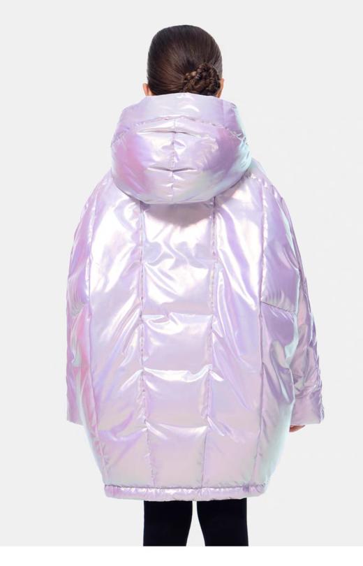 【春上新】8楼LYNN&MILO琳麦罗 亲子女童2025秋冬新款彩色亮面羽绒服连帽外套 商品图3