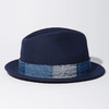 KUON Boro Fedora Hat 日本古布拼接礼帽 商品缩略图4