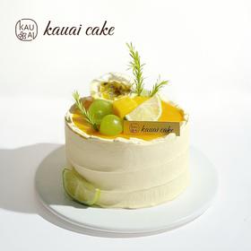 烤爱·仲夏百香果芒芒·百香果清爽酸甜 生日蛋糕系列·下午茶聚会生日节日【仅限深圳同城配送】